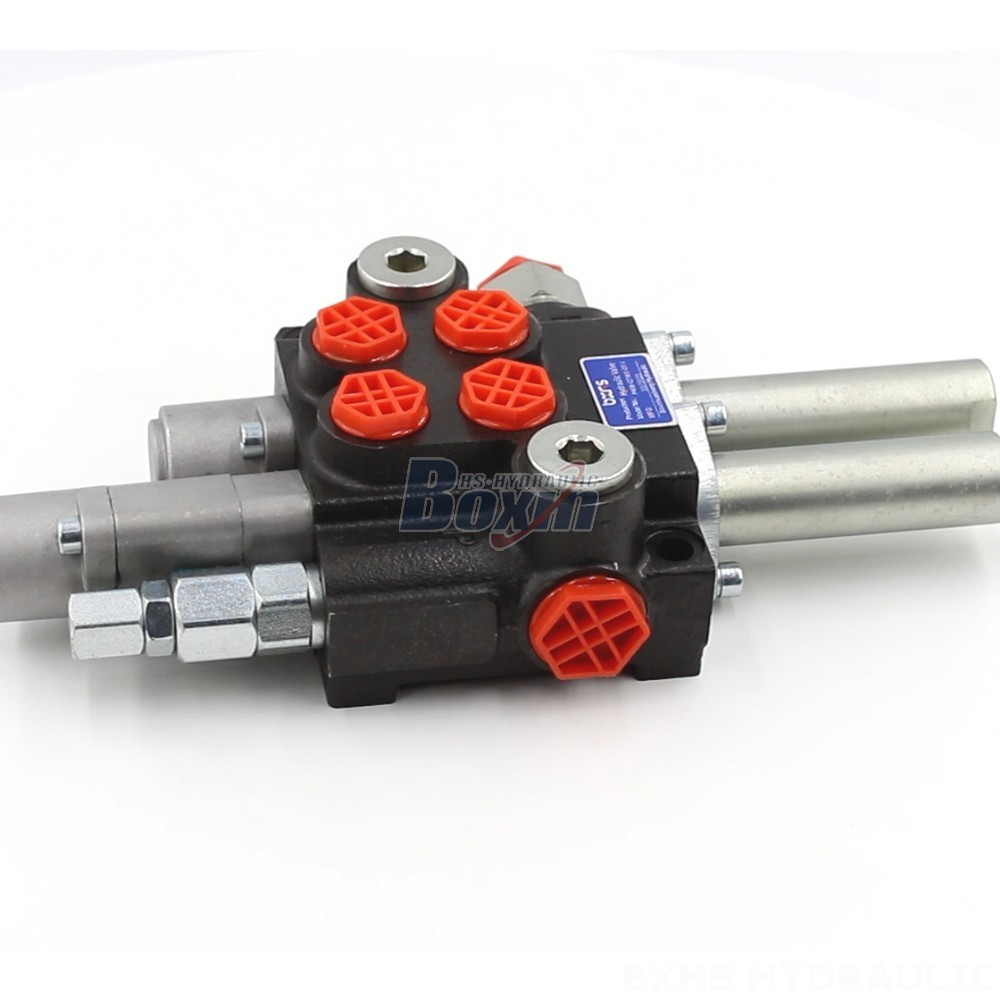 Directional Control Valve For Boom Truck P40 Floating Cable 2 Spool Monoblock Directional Valve main image